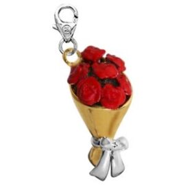 Ramo de flores con oro