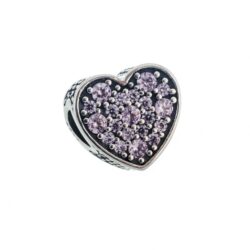 Charm Corazon Rosa