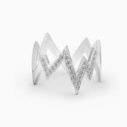 Anillo ZigZag Pavé