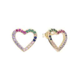 Aros Corazón Calado