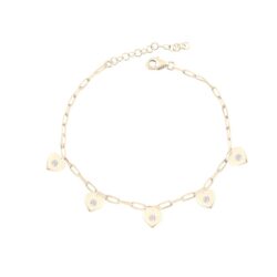Pulsera Corazón Gold