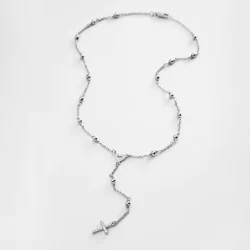 Collar Cruz y Corazón