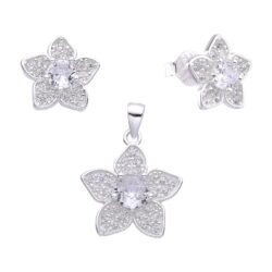 Conjunto flores con cubics (con cadena)