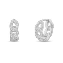 Par aros cuban link chicos