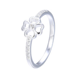 Anillo Trebol De La Suerte