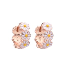 Argollas Rosadas Margaritas