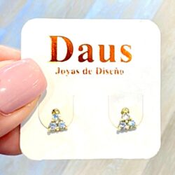 Aros triángulos de oro