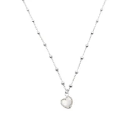Gargantilla de Bolitas con Corazón