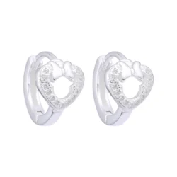 Argollas Huggies Corazón Calado
