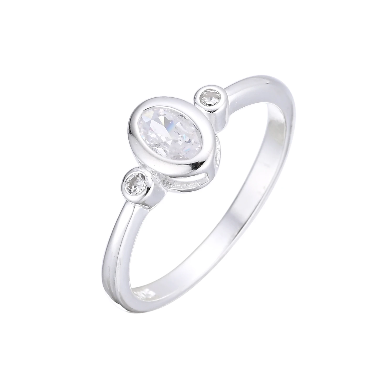 Anillo de Punto de Luz Oval