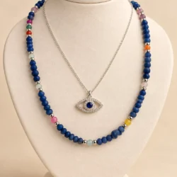 Conjunto Gargantilla Proteccion y Choker de Agatas
