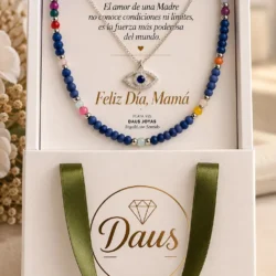 Conjunto Gargantilla Proteccion y Choker de Agatas