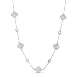 Gargantilla Van cleef con Virolas y Onix